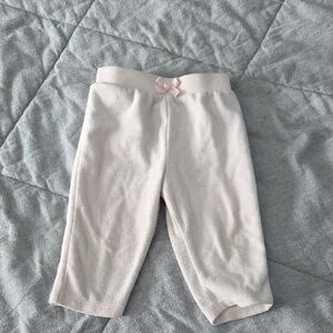 Gerber Light Pink Baby Pants with Bow